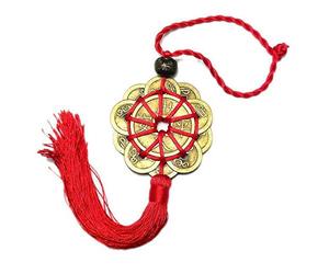 Lankater 1pc Feng Shui Lucky Charm Ancient Coins Protection Prospérité, Chinoise Maubèche Fortune Home Décor Voiture