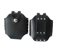 Lankater PU Cuir Flasque Holster en Acier Inoxydable Flagon Pouch 7 Oz