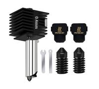 LANKEGU Kit Hotend de mise à niveau pour Bambu Lab A1/A1 Mini, assemblage d'extrémité chaude, buse en acier trempé de 0,4/0,6/0,8 mm et chaussette en silicone pour pièce d'imprimante 3D Bambu Lab