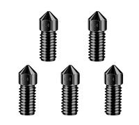 LANKEGU Lot de 5 buses en acier trempé améliorées, accessoires d'imprimante 3D Résistance aux hautes températures Buse en acier trempé de 0,4 mm pour imprimante 3D pour AnkerMake M5, M5C