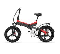 Lankeleisi G650 Vélo Électrique Pliant de Ville(rouge)