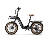 LANKELEISI GOLF-X/GOLFX 960Wh Urbain Pliable à Cadre Bas Vélo Électrique(gris)