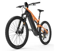LANKELEISI GT800 FANG Mid-Drive Motor, Long Range, Mixed Terrain(orange)