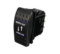 Lanko 12V 20A Winch in Winch Out on-Off-on Interrupteur À Bascule 7 Broches Del Bleu