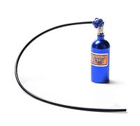 Lanko Bouteille d'azote NOS simulée en métal pour voiture 1/10 RC Crawler D90 D110 TRX4 Scx10 90046 Bleu
