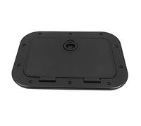 Lanko Cache d'accès pour Plaque de Pont Trappe d'inspection Amovible avec loquet pour canoë de Kayak, 14,96 x 11,02 Pouces / 380 x 280 mm - Noir