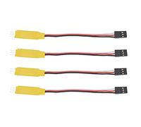 Lanko Expandeur servo de 4 pièces de 90 à 180 degrés Augmente l'extension d'angle du mécanisme de direction 3,6-16 V Pièces de rechange pour bras robotique RC