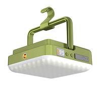 Lanko Lampe de camping portable à suspendre au marché nocturne en plein air avec aimant lumière verte