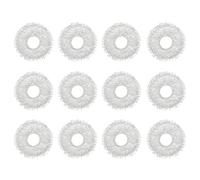 Lanko Lot de 12 serpillères pour robot Bot W10 / W10 Pro - Pour aspirateur de nettoyage - Pièces de serpillère