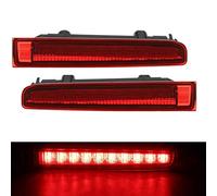 Lanko Lot de 2 feux stop pour porte de grange - Feu stop pour T5 T6 2003-2016 - Rouge