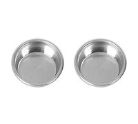 Lanko Lot de 2 paniers filtrants de 54 mm pour Sage 870/875/878/880 54 mm Filtre de commande sans fond pour machine à café semi-automatique