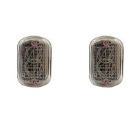Lanko Lot de 2 tubes IN-12 IN12 pour montre Nixie Montre LED numérique avec point décimal