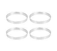 Lanko Lot de 4 entretoises pour jantes avec centrale en aluminium universelle 74,1 mm O/D 72,6 mm I/D