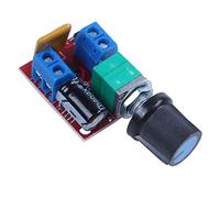 Lanko Mini moteur DC Contrôleur de vitesse PWm 3 V 6 V 12 V 24 V 35 VDC 90 W 5 A Interrupteur de contrôle de vitesse du moteur DC Atténuateur LED