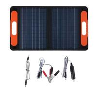 Lanko Panneau solaire Sac pliable portable Sortie USB Chargeur solaire Source d'alimentation extérieure pour générateur d'énergie du téléphone