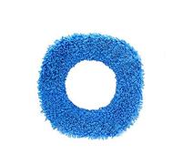Lanko Serpillère jetable, coussinets en microfibre de rechange durables et lavables, chiffon de serpillère pour aspirateur sec et humide, bleu