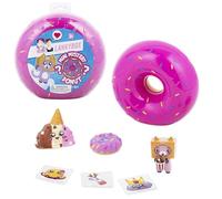 LankyBox 2182 Mystery Donut Mini Figurines de Collection, 6 Jouets passionnants à découvrir à l'intérieur, sous Licence Officielle, Multicolore