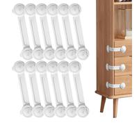 lanliflying Boucle de tiroir rotative à 360° - Boucle de serrage rotative à 360° - Loquet de porte de réfrigérateur pour armoire, tiroir, porte, réfrigérateur, placard