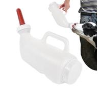 lanliflying Mangeoire à lait pour bétail | Bouteille de lait d'agneau multifonction pour lait de chèvre, seau d'alimentation portable pour le lait d'agneau pour cochons, chiens, chats, vaches