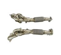 Lanliuhui Store Collecteur d'échappement à convertisseur catalytique compatible avec Le*xus GS300 GS350 2006-2011 Collecteur d'échappement Racing Performance Système d'échappement(Direct downpipe)