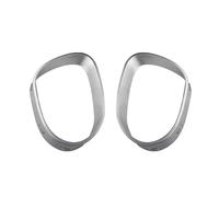 Lanliuhui Store Lot de 2 cadres décoratifs for pare-chocs arrière de voiture, compatibles avec Cayenne 2007-2010 95550583701 95550583801