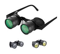 Lanlousy Jumelles de pêche pour observation des oiseaux, théâtre, télescope portable avec 2 lentilles polarisées