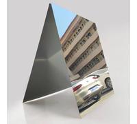 LanMaiXun 5pcs 0.3×300×300mm Plaque d'aluminium miroir