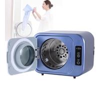 LANMFU Mini sèche-linge électrique portable, petit sèche-linge compact pour la maison, faible bruit, sèche-linge de table autoportant, pour voyage, appartements, dortoir d'étudiants, hôtel, maison