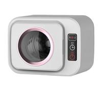 LANMFU Petite machine de séchage à tambour murale, mini sèche-linge électrique portable, sèche-linge compact à chargement frontal, capacité de séchage des vêtements : 1 kg, pour appartement, maison,