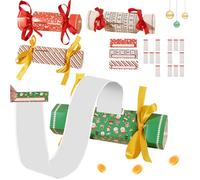 Lanmijia Tirelires De Noël pour Espèces - Cadeaux De Fête en Forme De | Boîte À Argent avec Sachets | pour Adultes Femmes Hommes Filles Garçons Maman Papa Réunion Familiale