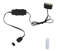 LANMINGLEL 5V 3PIN ARGB Contrôleur SATA Alimentation électrique ARGB Light Stripe Remote Controller Mode lumineux intégré pour cartes mères sans 5V ARGB, ou fans ARGB bricolage