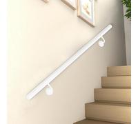 Lanmmraifc Rampe d'escalier Moderne 30-600 cm, Rampe d'escalier Murale pour intérieur et extérieur, Barre de Support de sécurité pour Couloir pour Enfants âgés et loft(120cm)