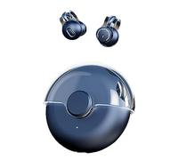 LANMOU Casque sans Fil à Conduction Osseuse Bluetooth 5.3, Indolore Clipser Écouteurs pour la Course à Pied avec Suppression du Bruit CVC Écouteurs Bluetooth avec 56 Heures D'autonomie (Blue)