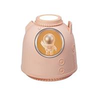 LANMOU Mini Humidificateur d'Air, Humidificateur d'air bébé Humidificateur à Ultrasons USB Humidificateur Portable Silencieux Humidificateur d’Air Maison avec 2 Mode Brume Réglable et Veilleuse (Rose)