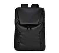 LANMOU Sac à Dos Ordinateur 15,6 Pouces, Sac à Dos Voyage Cabine Avion Grande Capacité, Sacs à Dos Loisir avec Bandes Réfléchissantes et 4 Poches Latérales (Noir)