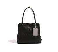 LANMOU Sac Bandoulière Femme en Cuir PU, Sacs à Main Portés Dos Femme avec Design Multi-Ouverture, Sac Fourre Tout Fonctionnel pour Usage Quotidien et Voyage (Noir)