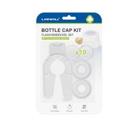 LANMU Kit de bouchons de rechange compatibles avec les bouteilles de solution de nettoyage Swiffer WetJet (lot de 2 + 10 joints en silicone)