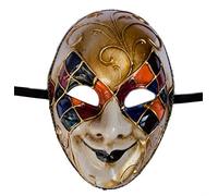 Lanna msk Masque de bal de mascarade fait à la main - Pour le carnaval - Pour homme