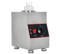 LANNADD Chauffe-sauce électrique 220 V, distributeur de sauce électrique en acier inoxydable, 650 ml, distributeur de sauce électrique pour pain et fromage, convient à tous les types de sauces