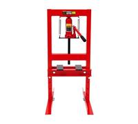 LANNADD Presse Hydraulique 6T avec Vérin Hydraulique Intégré 50 x 40 x 90cm | Outillage Mécanique Auto pour Atelier Garage, Cric Hydraulique à Cadre H, Hauteur Réglable 4 Niveaux, Établi Atelier Garage