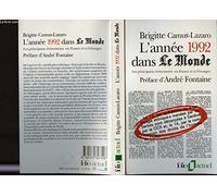 L'année 1992 dans "Le Monde" : les principaux évènements en France et à l'étranger