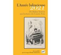 L'Année Balzacienne, 2021 Collectif (Auteur)