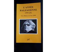 L'année Balzacienne N° 2/1999