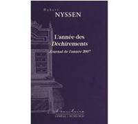 L'Année des Déchirements Hubert Nyssen (Auteur)