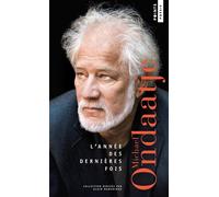 L'Année des dernières fois Poèmes - Michael Ondaatje - Points - Poche - Poésie