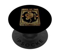 L'année du Serpent : Doux, honnête et compatissant PopSockets PopGrip Adhésif