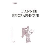 L'Année épigraphique, vol. 2019 - Collectif - Puf - broché - Revue