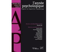 L'année psychologique, 2023-4: Varia