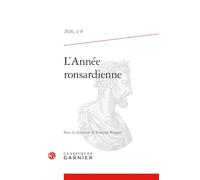 L'Année ronsardienne (2026) (2026, n° 8)