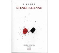 L'année Stendhalienne N° 1/2002 - Stendhal Au Japon